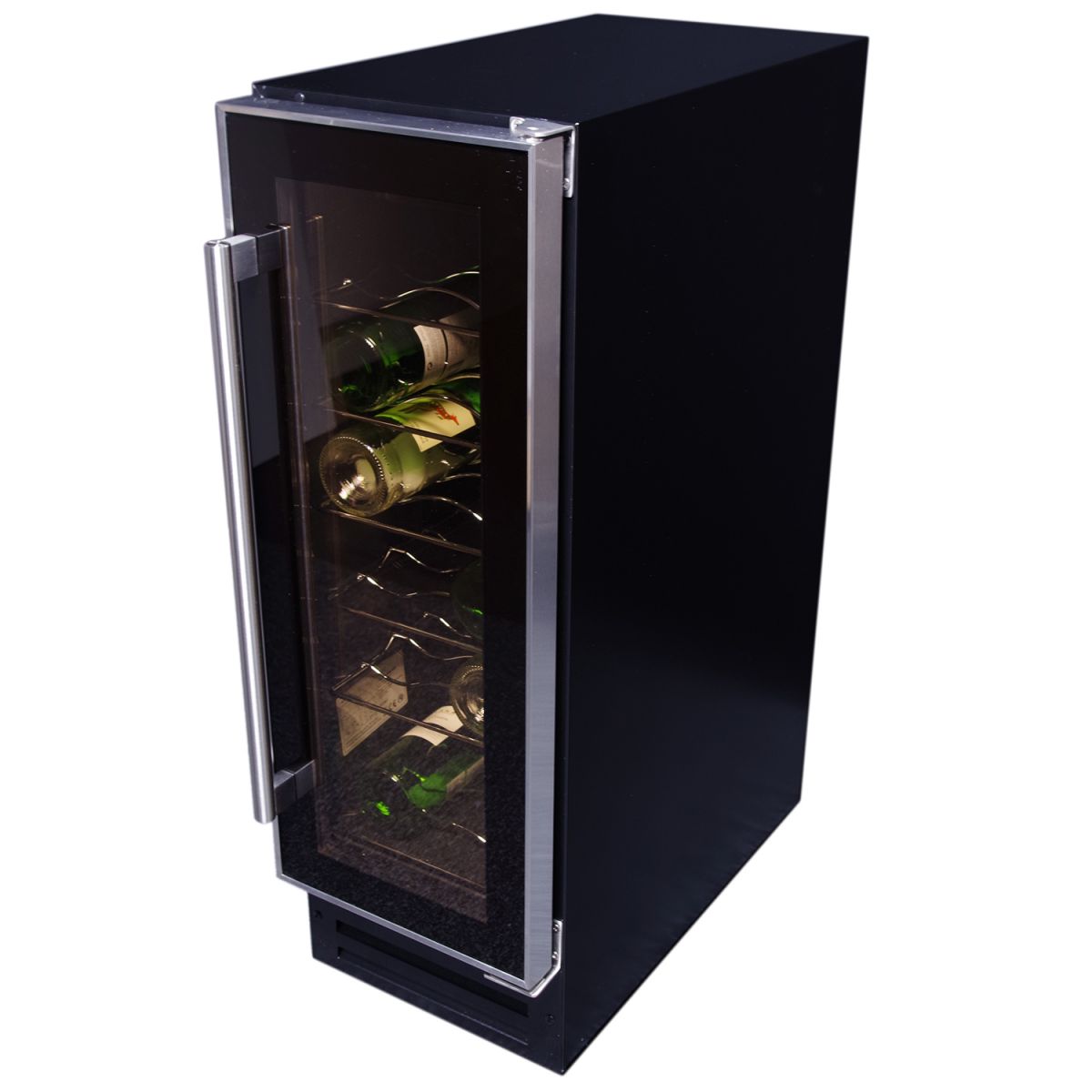 MyAppliances REF29605 30cm / 300mm Wine Cooler Chiller in Black